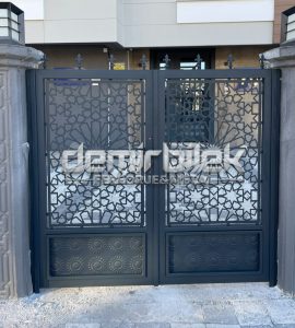 Lazer Kesim Bahçe Kapısı Modeli