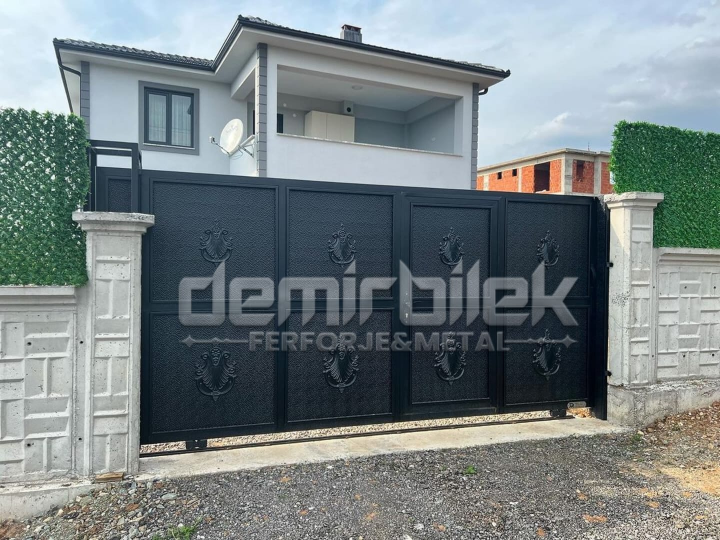 ferforje garaj kapısı